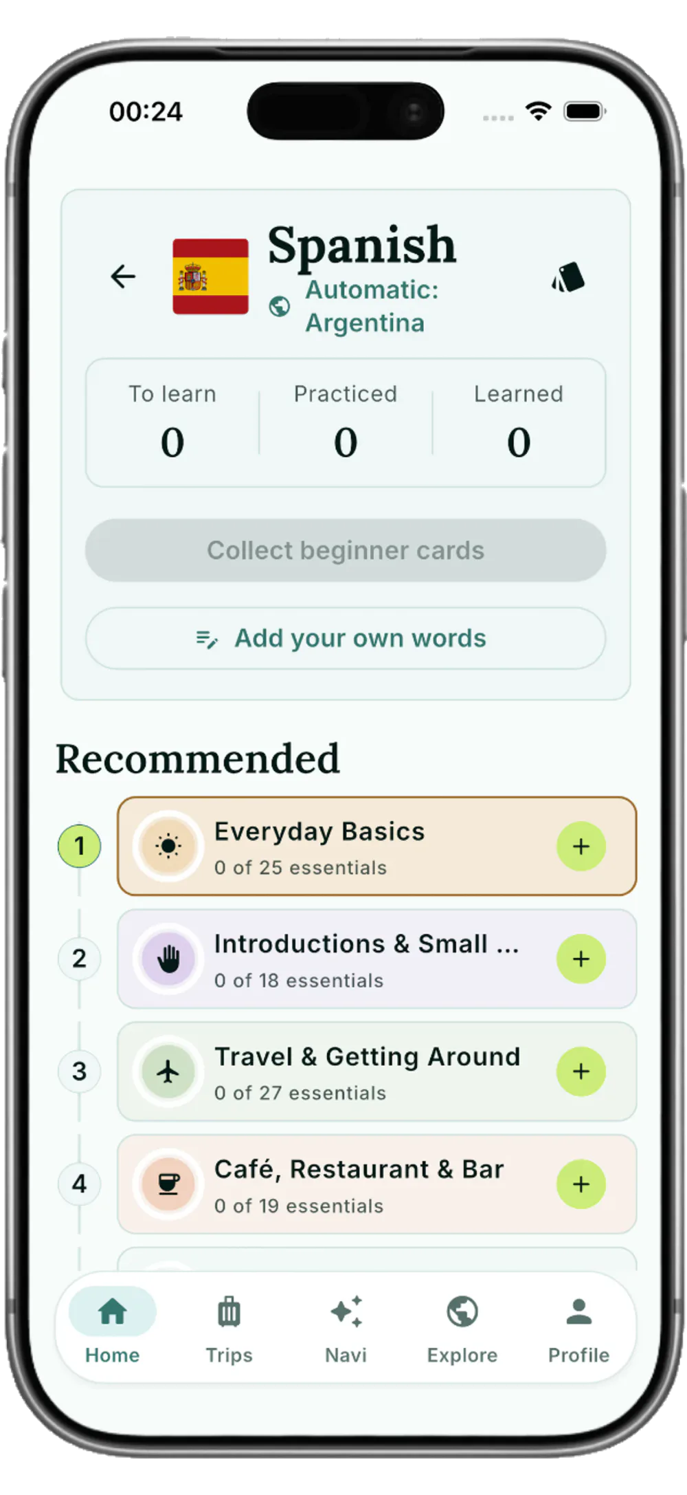 Travel Language App