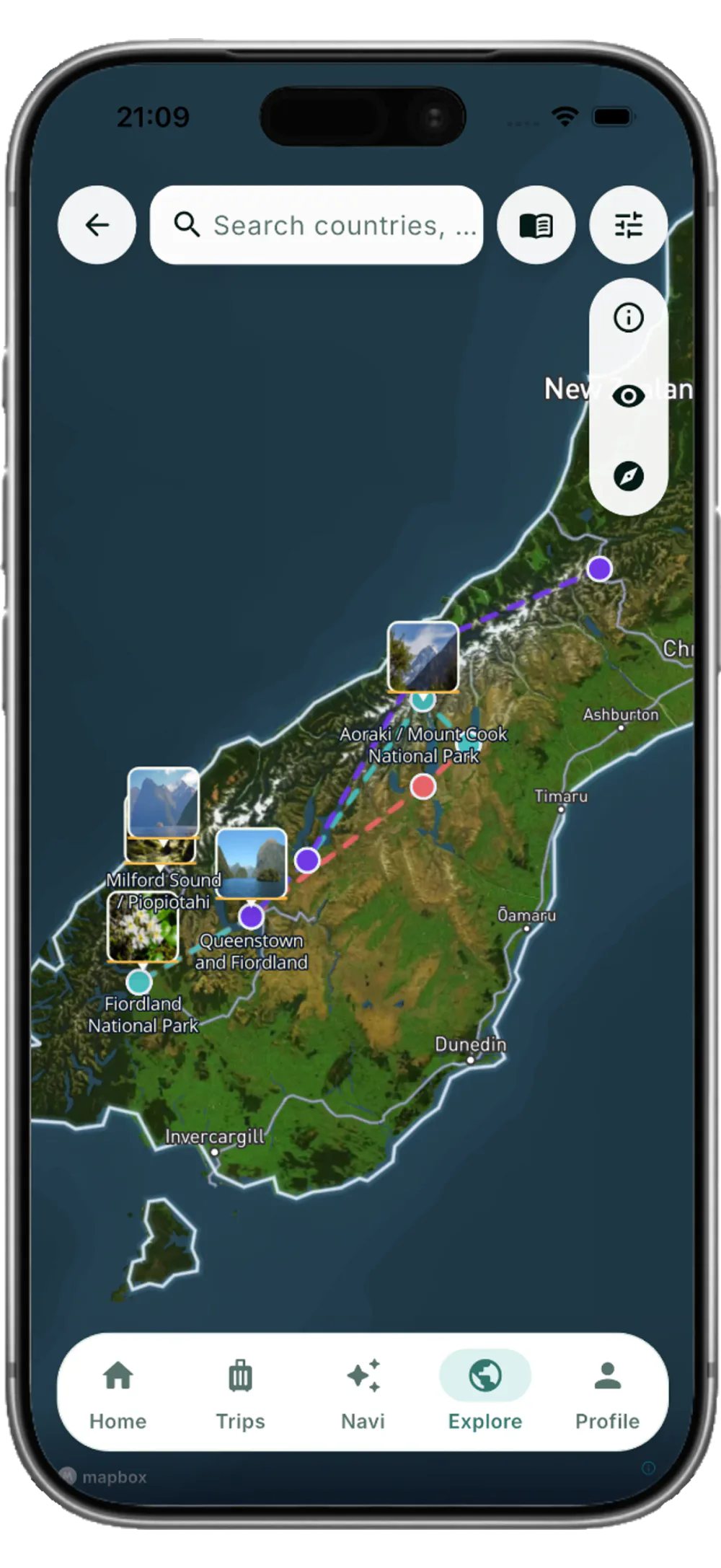 Traveler routes